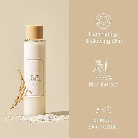 I’m From Rice Toner for Hydrated, Glowing Skin | Korean Skincare