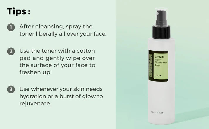 COSRX Centella water alcohol free toner 150 ml