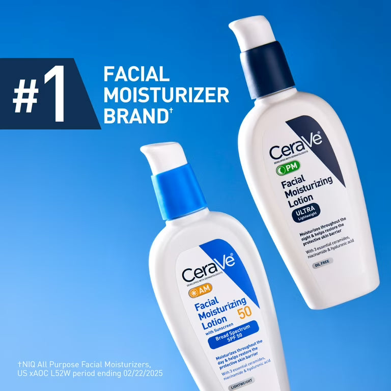 Cera Ve Facial Moisturizing Lotion with SPF 30 Sunscreen AM