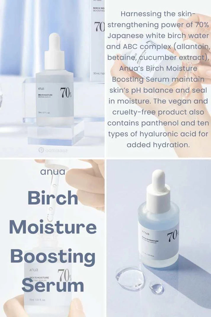 Anua Birch 70 Moisture Boosting Serum 30ml