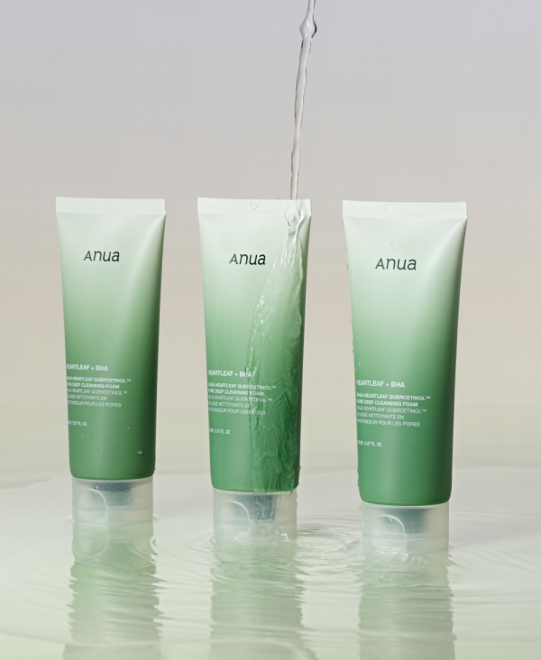Anua Heartleaf + BHA Quercetinol Deep Cleansing Foam (150ml)