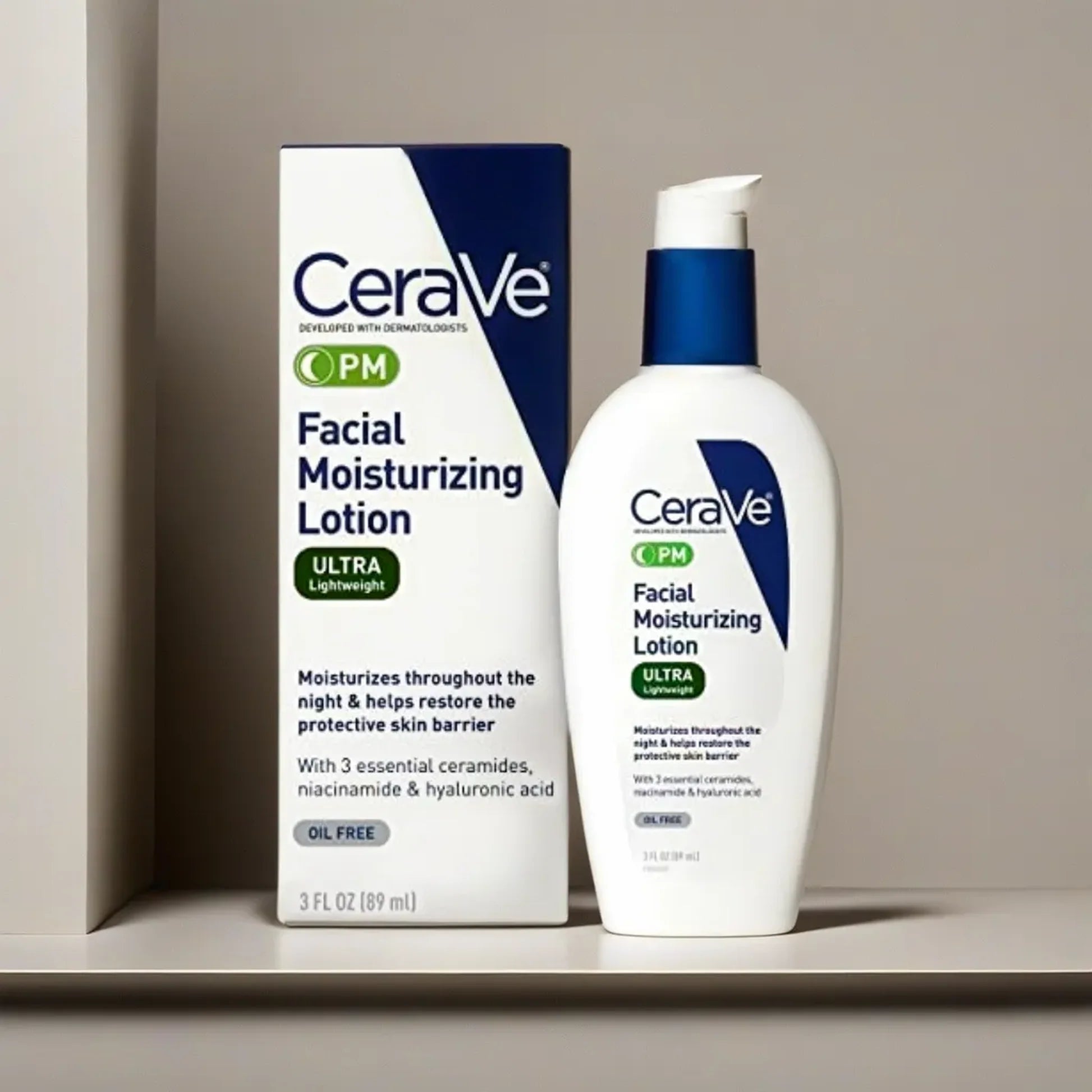 Cera Ve Facial Moisturizing Lotion PM