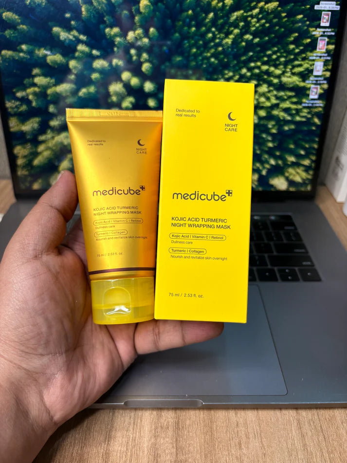 Medicube Kojic Acid Turmeric Night Wrapping Mask