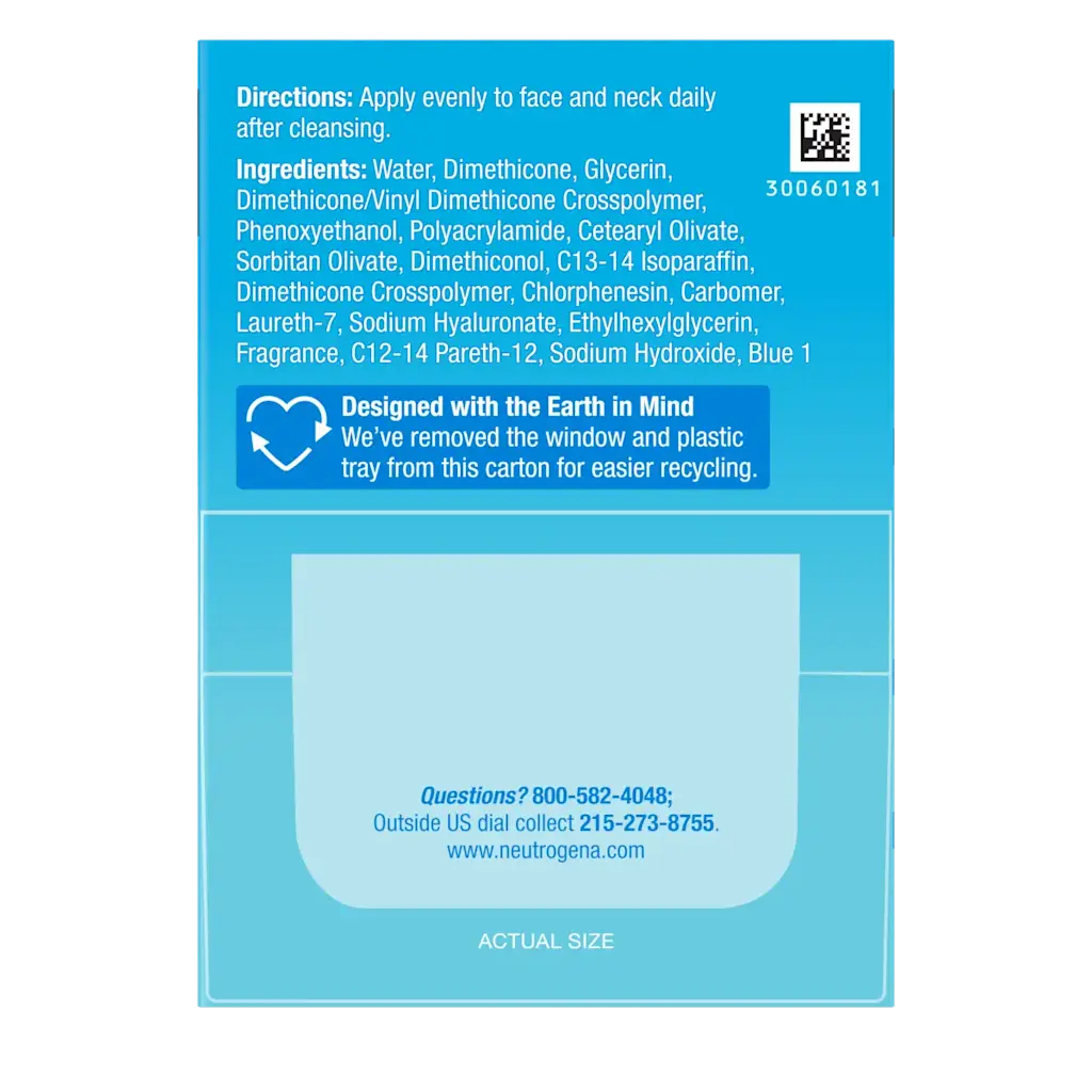 Neutrogena® Hydro Boost Hyaluronic Acid Water Gel with Signature Fragrance