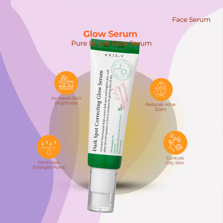 Axis-Y- Dark Spot Correction Glow Serum 50ml