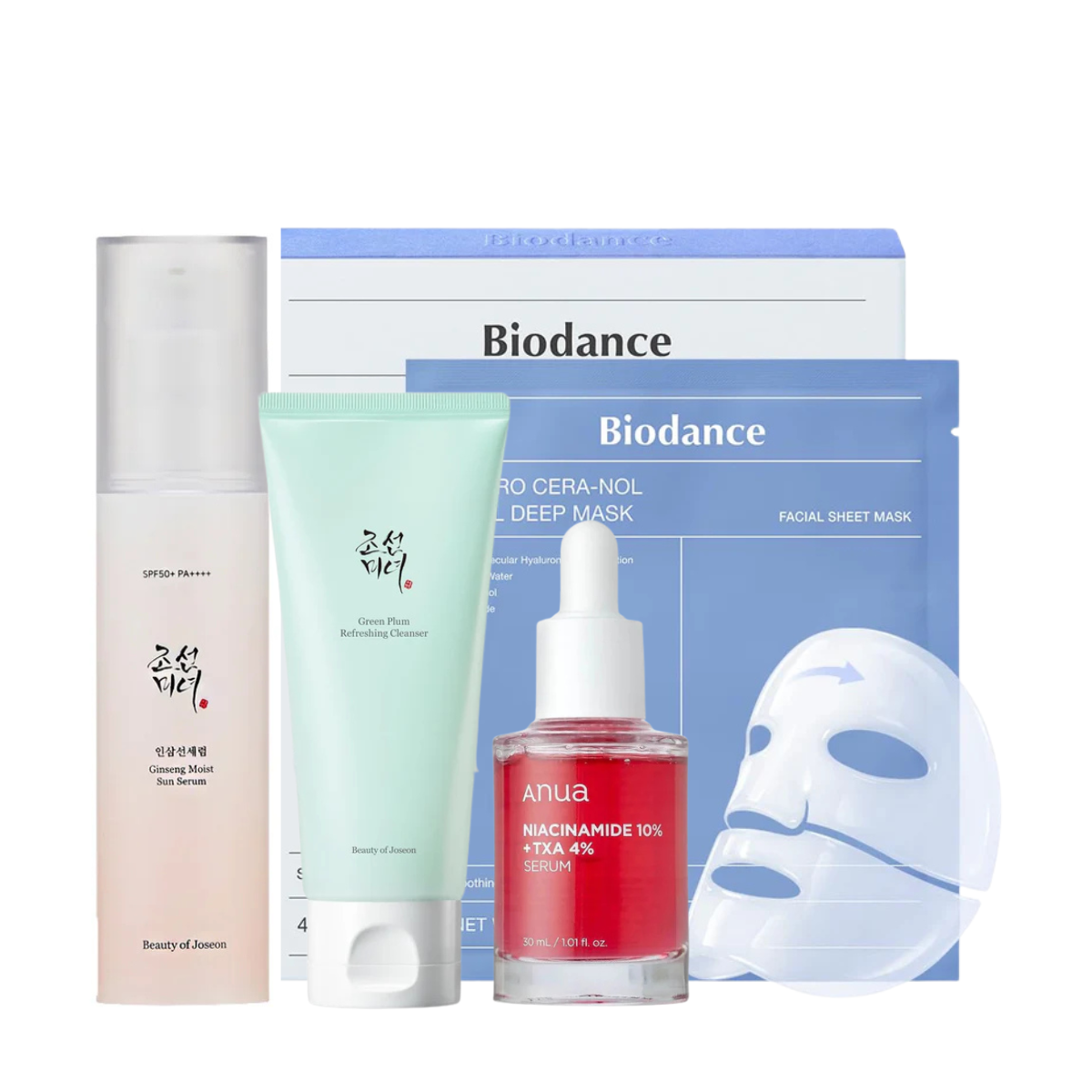Korean Glass Skin Essentials Bundle