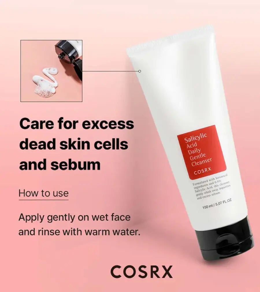 Cosrx Salicyclic Acid Daily Gentle Cleanser