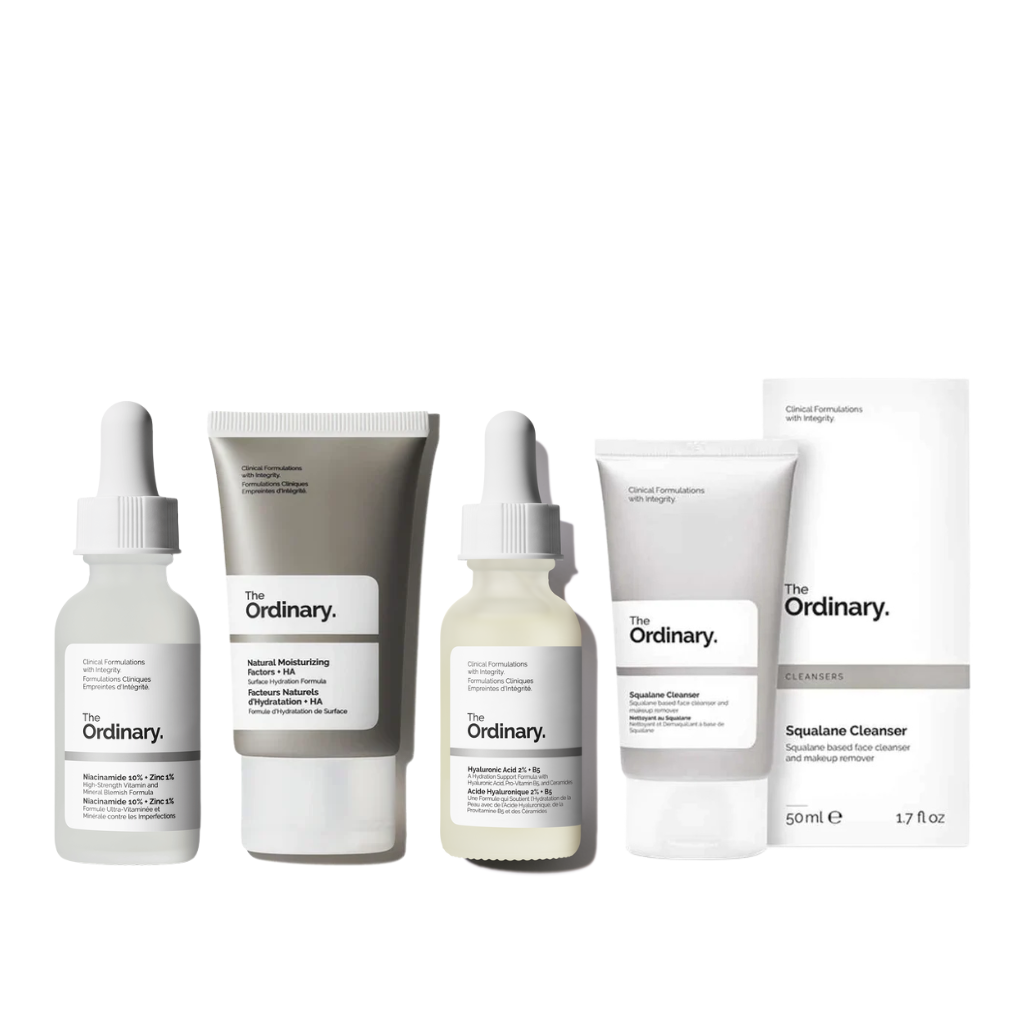 The Ordinary 4 in 1 Essential Skincare Routine