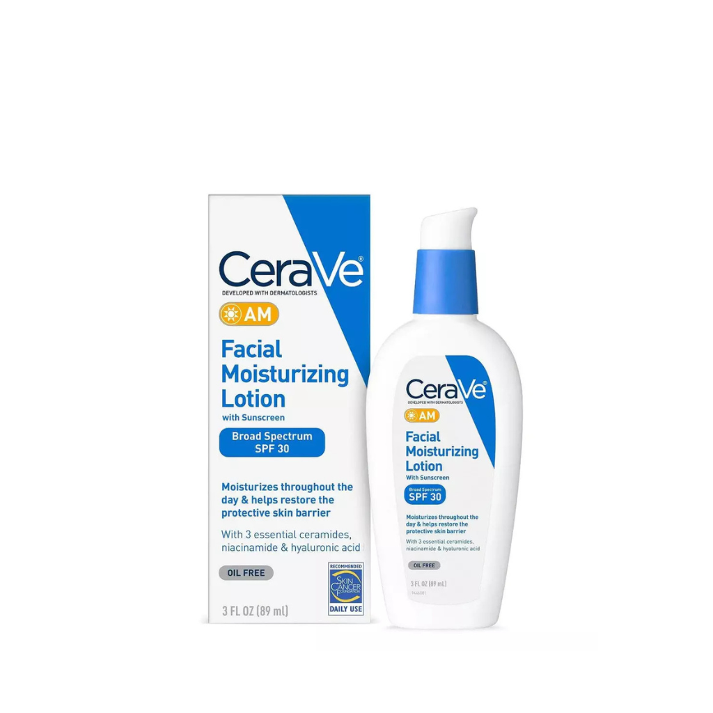 Cera Ve Facial Moisturizing Lotion with SPF 30 Sunscreen AM